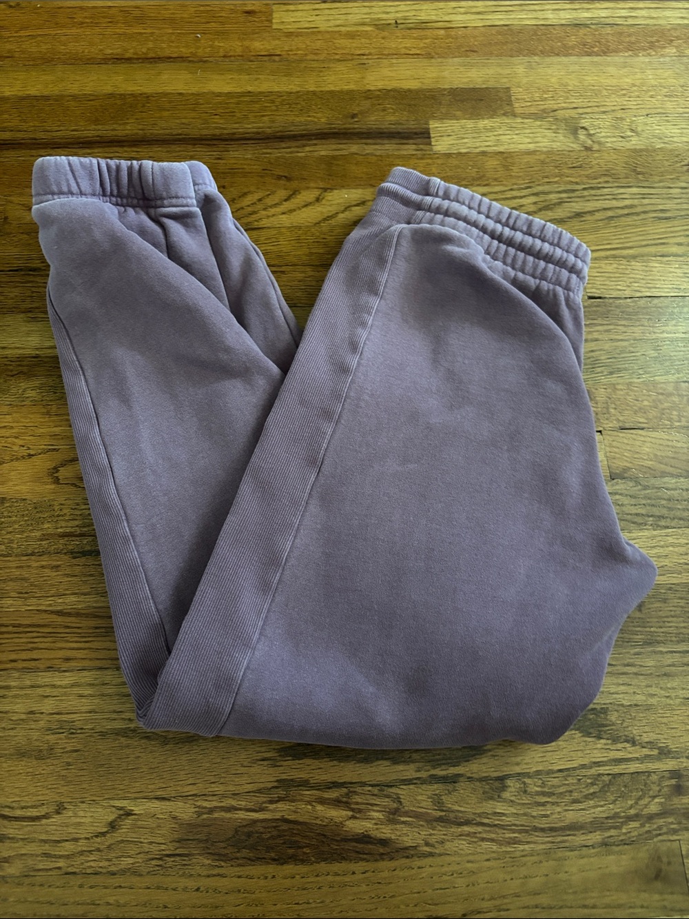 TNA cozy women’s purple joggers jogging pants